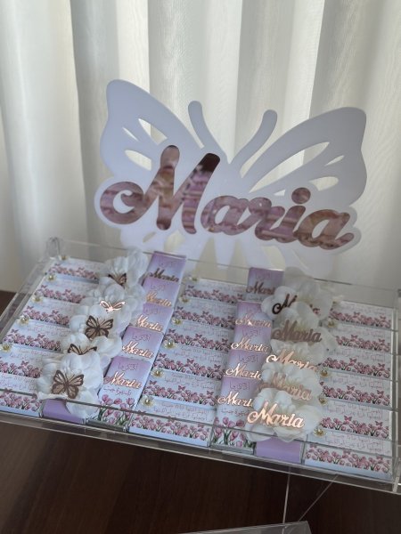 صينية شكلاطة اكريليك